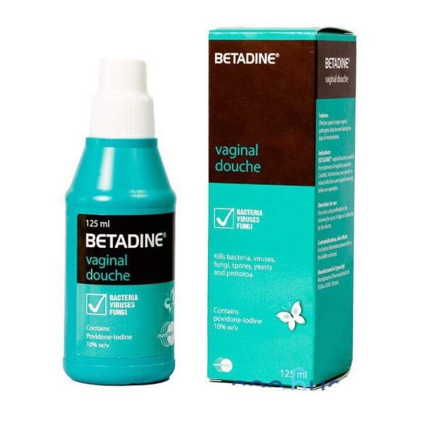 Betadine Vaginal Douche 125ml Jivaka Pharmacy