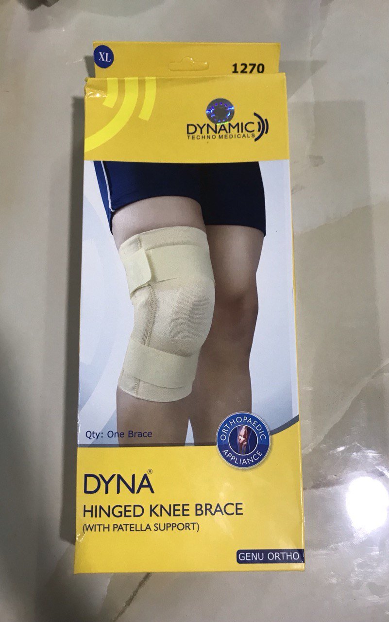 Dyna Hinged Knee Brace ( With Patella Support ) XL - Jivaka Pharmacy